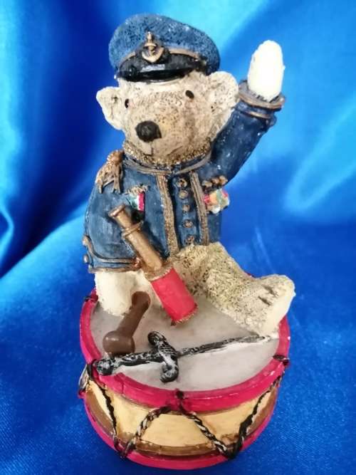 Peter Fagan Colourbox Teddy Bear Captain Fearless Scotland #