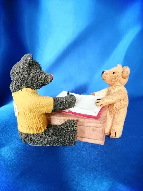 Peter Fagan Colourbox Teddy Bear Signing Pawtographs Scotland #