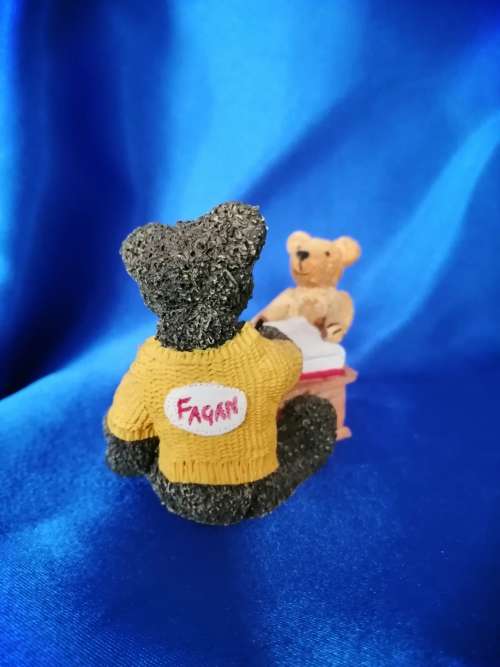 Peter Fagan Colourbox Teddy Bear Signing Pawtographs Scotland #