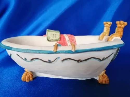 Peter Fagan Colourbox Teddy Bear Bath Cats Scotland #