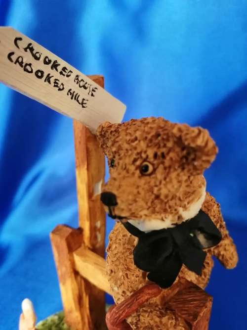 Peter Fagan Colourbox Teddy There was a Crooked Bear LTD Scotland #