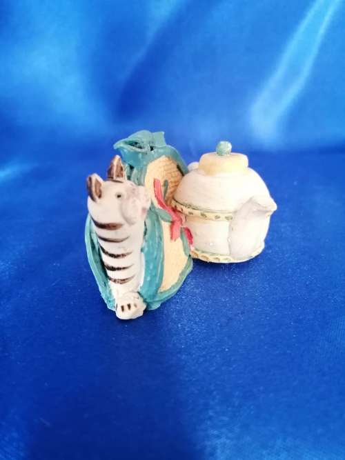 Peter Fagan Colourbox Teddy Cat T-Pot Scotland #