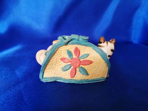 Peter Fagan Colourbox Teddy Cat T-Pot Scotland #