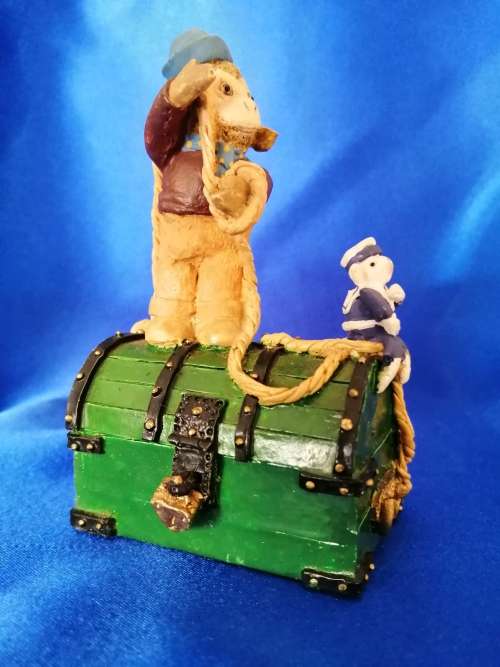 Peter Fagan Colourbox Teddy Monkey Old Sea Sail Scotland #