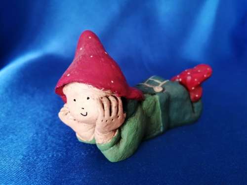 Peter Fagan Colourbox Teddy Little People on Tummy Scotland #