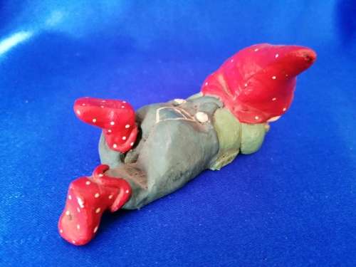 Peter Fagan Colourbox Teddy Little People on Tummy Scotland #