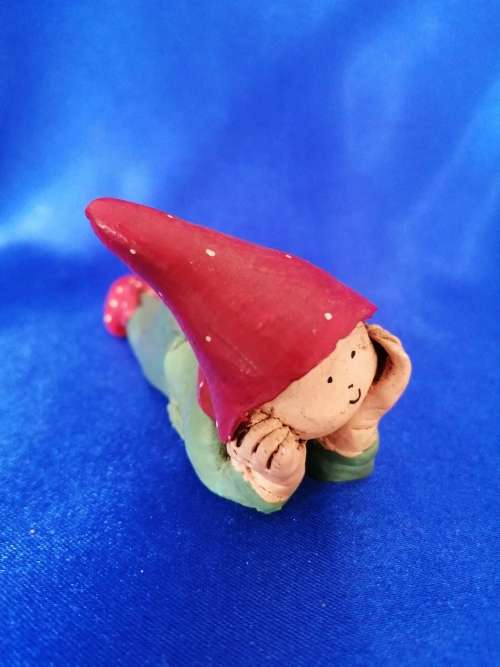 Peter Fagan Colourbox Teddy Little People on Tummy Scotland #