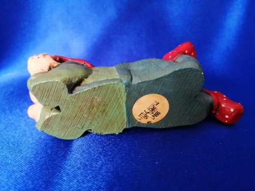 Peter Fagan Colourbox Teddy Little People on Tummy Scotland #
