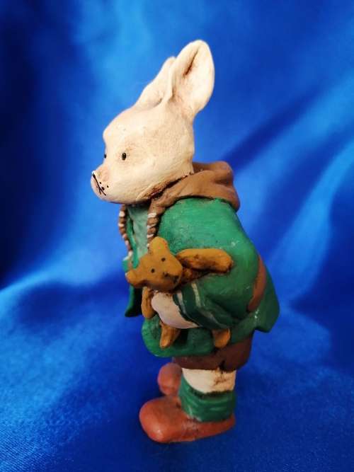 Peter Fagan Colourbox Teddy Rabbit with Bear Scotland #