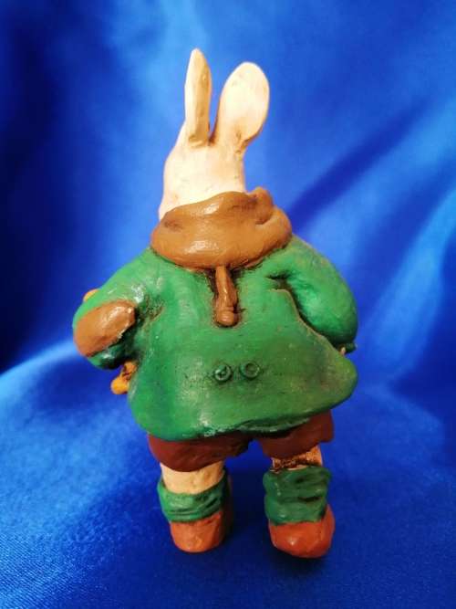 Peter Fagan Colourbox Teddy Rabbit with Bear Scotland #