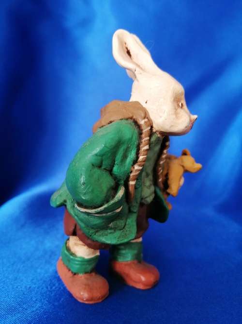 Peter Fagan Colourbox Teddy Rabbit with Bear Scotland #