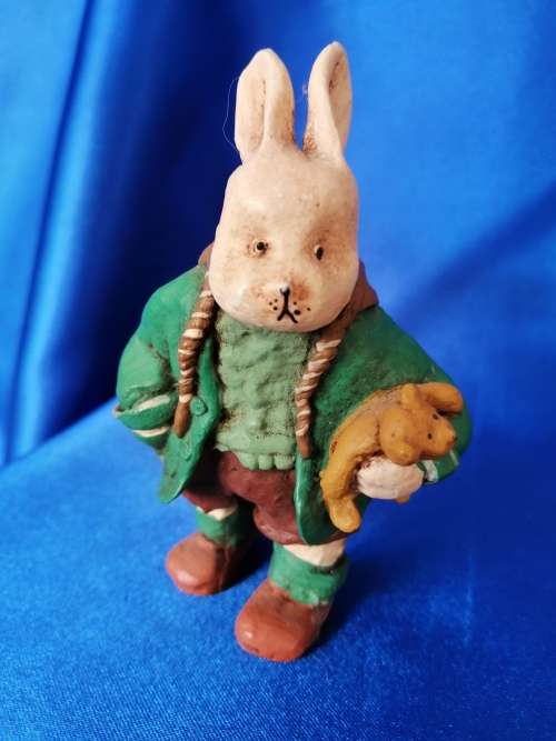 Peter Fagan Colourbox Teddy Rabbit with Bear Scotland #