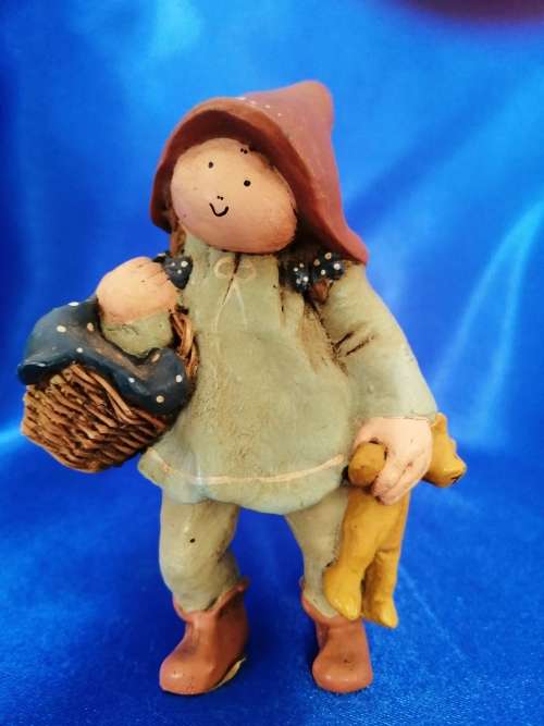 Peter Fagan Colourbox Teddy Girl Holding Teddy Scotland