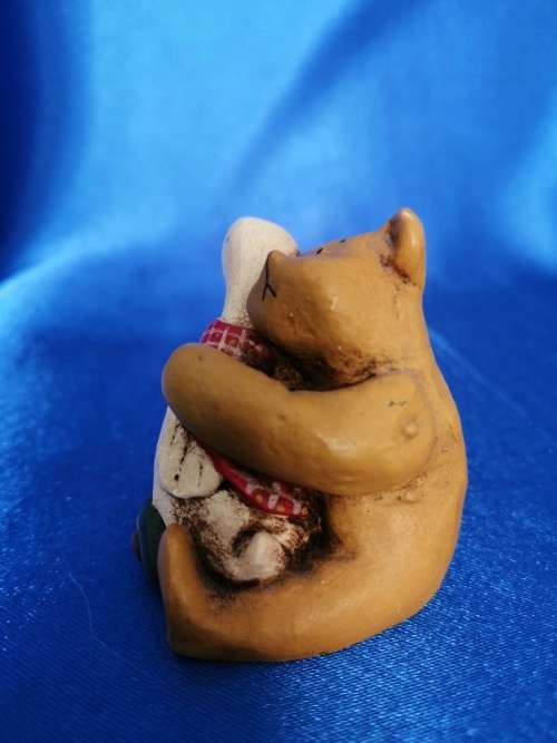Peter Fagan Colourbox Teddy Bear with Duck Scotland #