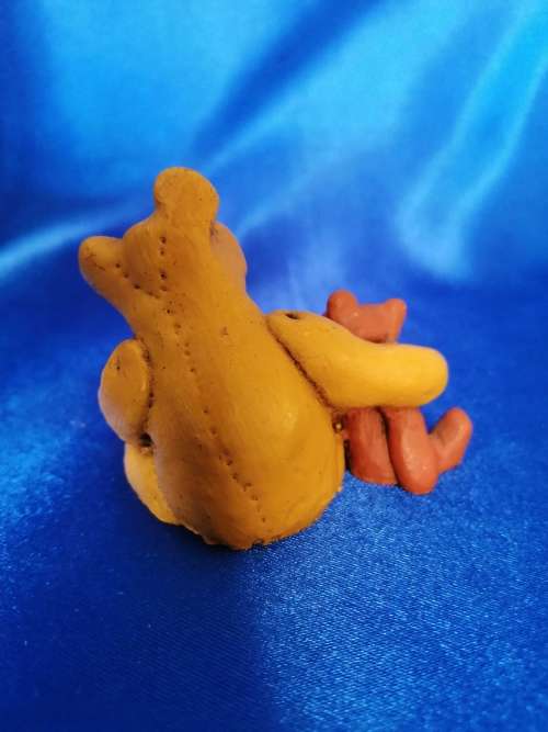 Peter Fagan Colourbox Teddy Bear Feeding baby Bear Scotland #