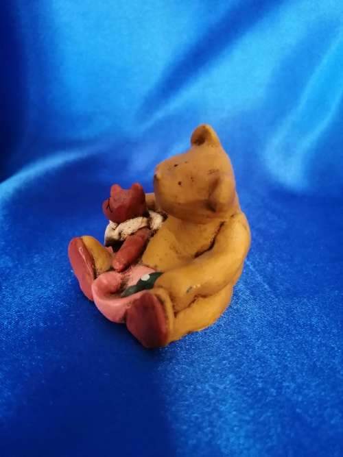 Peter Fagan Colourbox Teddy Bear Feeding baby Bear Scotland #