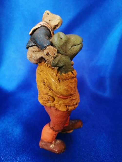 Peter Fagan Colourbox Teddy Little Frog on Frog Scotland #
