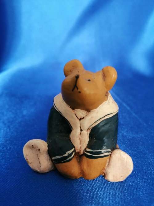 Peter Fagan Colourbox Sitting bear in Sailor Suit Scotland #