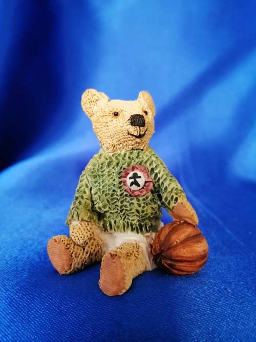 Peter Fagan Colourbox Teddy Chris Football  Bear Scotland
