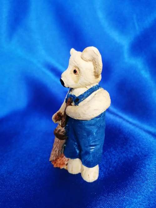 Peter Fagan Colourbox Brush up Bear Teddy Bear Scotland#