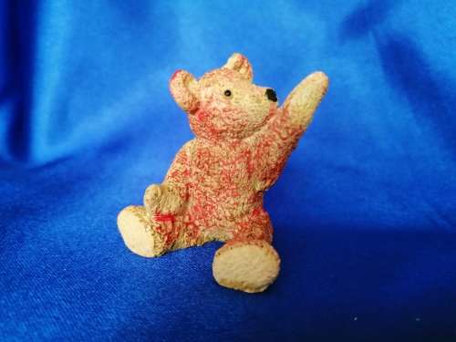 Peter Fagan Colourbox Red Bear Teddy Bear Scotland