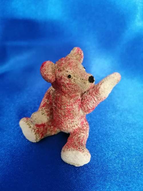 Peter Fagan Colourbox Red Bear Teddy Bear Scotland