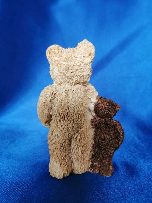 Peter Fagan Colourbox Michael and Smokey Teddy Bear Scotland45