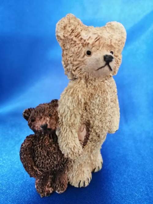 Peter Fagan Colourbox Michael and Smokey Teddy Bear Scotland45