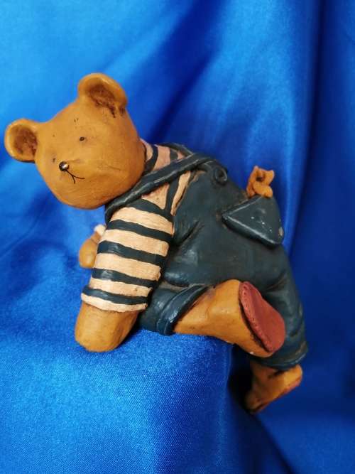 Peter Fagan Colourbox Teddy Bear Climbing Scotland#
