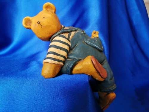 Peter Fagan Colourbox Teddy Bear Climbing Scotland#