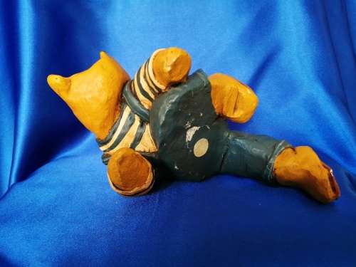 Peter Fagan Colourbox Teddy Bear Climbing Scotland#