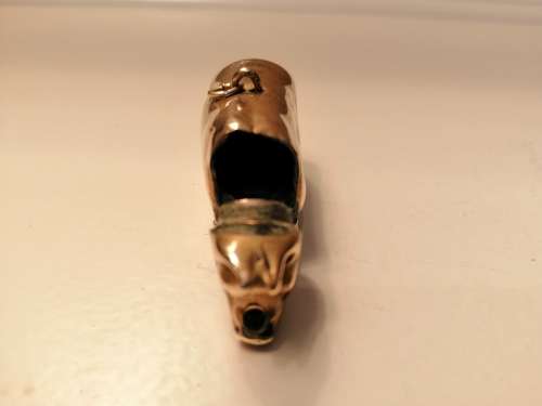 Small Victorian VESTA Match Safe chatelaine Pocket Watch Key chain Fob #