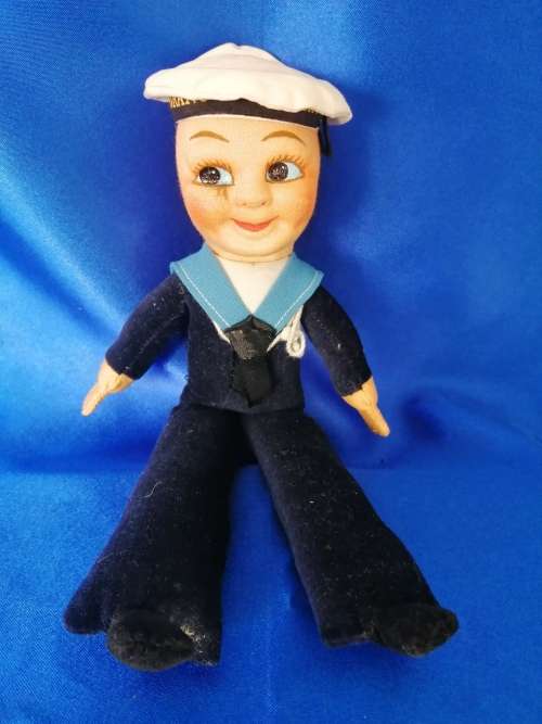 Vintage Norah Wellings Jolly Boy Sailor Doll Circa 1940/50s Dutch Oranjefontein  #