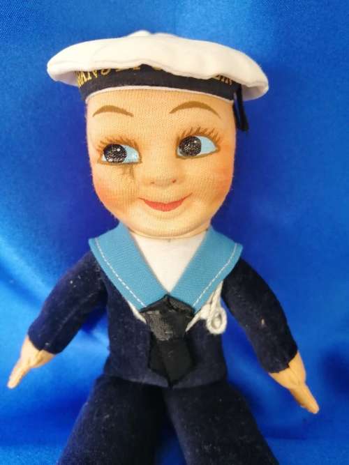 Vintage Norah Wellings Jolly Boy Sailor Doll Circa 1940/50s Dutch Oranjefontein  #