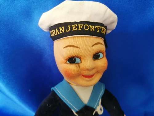 Vintage Norah Wellings Jolly Boy Sailor Doll Circa 1940/50s Dutch Oranjefontein  #