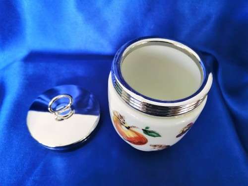 Royal Worcester Egg Coddler Skippety Tale w/ Hedgehog Porcelain England #