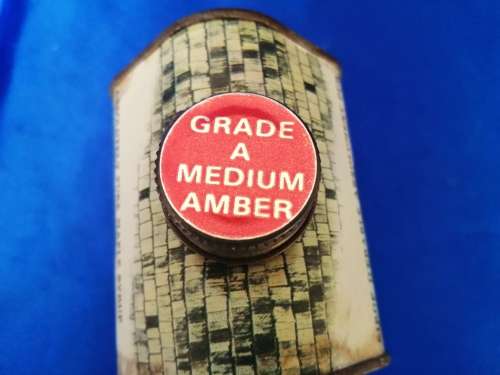 Vintage 1984 Absolutely Pure Maple Syrup Log Cabin Tin Can
