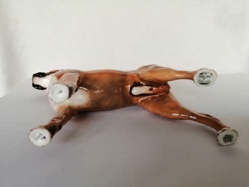 Royal Doulton dog figure Boxer Ch. ` Warlord of Mazelaine ` HN2643