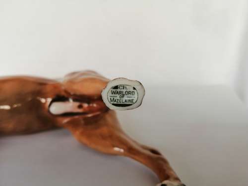 Royal Doulton dog figure Boxer Ch. ` Warlord of Mazelaine ` HN2643