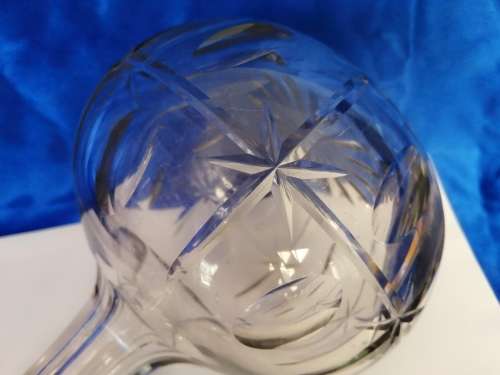 VICTORIAN CUT-GLASS DECANTER AND STOPPER