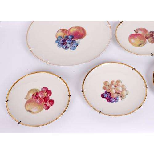 SET OF ROSENTHAL THOMAS FRUIT PLATES