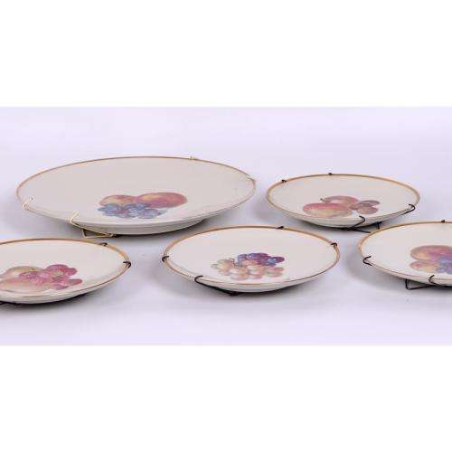 SET OF ROSENTHAL THOMAS FRUIT PLATES