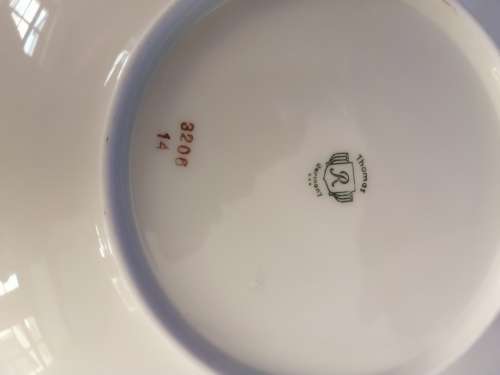 SET OF ROSENTHAL THOMAS FRUIT PLATES
