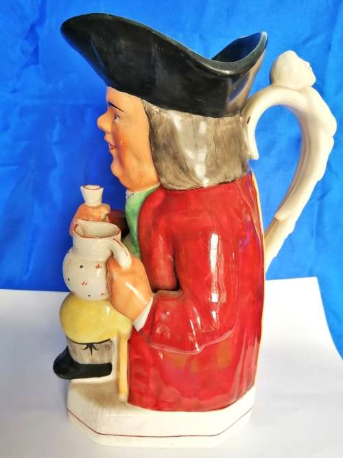 19th Century  Toby Jug Hand Painted Height 26cm