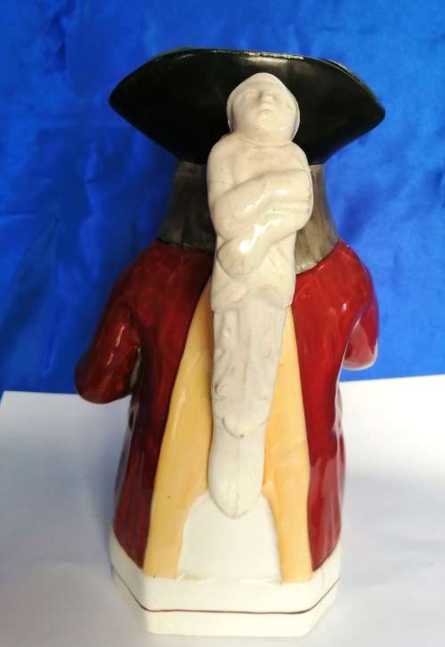 19th Century  Toby Jug Hand Painted Height 26cm