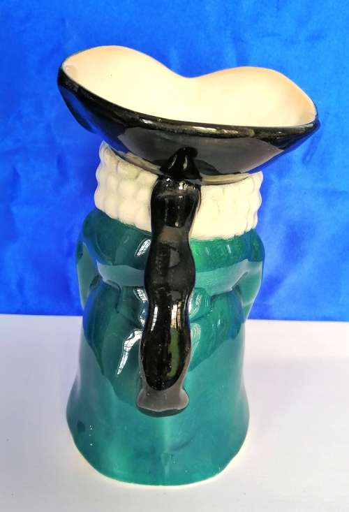 19th Century  Burlington Wear Toby Jug Judge Hand Painted Height 15cm