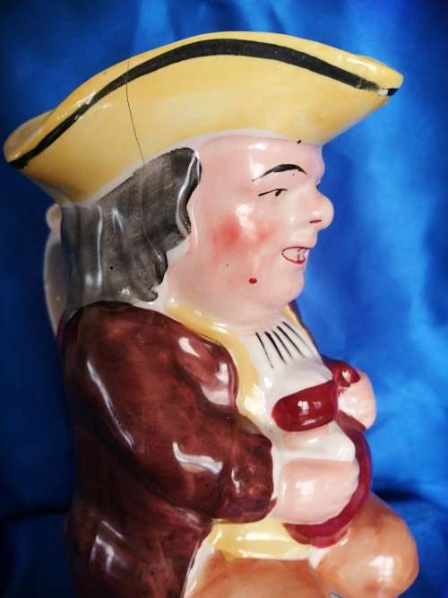 ANTIQUE Staffordshire Toby Mug Jug Circa 1850