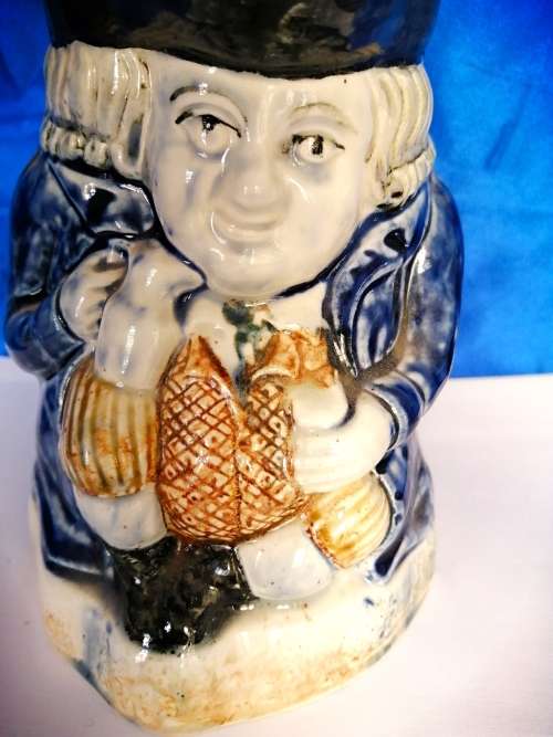 ANTIQUE Ovenwear Toby Mug Jug