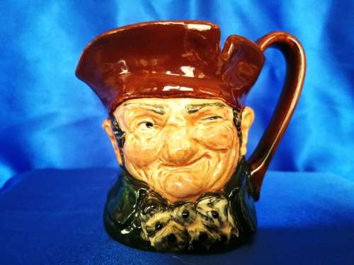 Royal Doulton Old Charley Character Jug Toby 1930s England