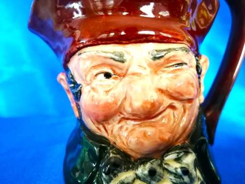 Royal Doulton Old Charley Character Jug Toby 1930s England